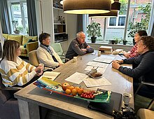 Gesprek tijdens NDHR