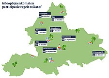 Provincie Gelderland in beeld met data en locatie bijeenkomsten