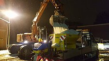 laden zout gladheidsbestrijding