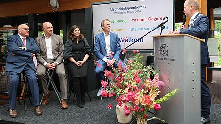 afscheid van vier oud-wethouders