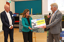 overhandiging cheque