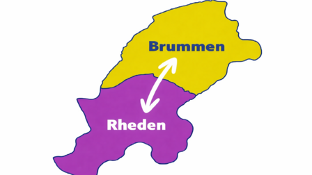 plattegrond gemeenten Rheden en Brummen