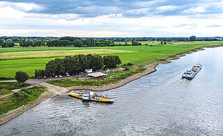 veerpont op de IJssel